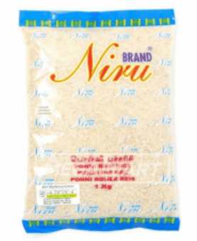 NIRU PONNI RAW RICE - 1KG - NIRU