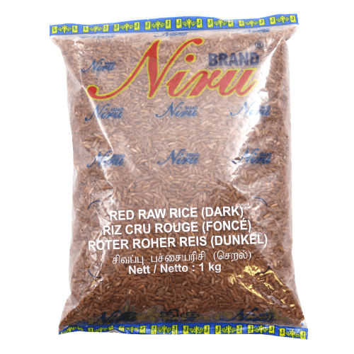 NIRU RED RAW RICE (DARK) - 1KG - NIRU