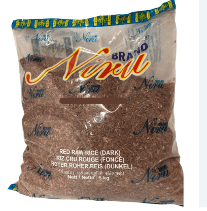 NIRU RED RAW RICE (DARK) - 5KG - NIRU