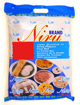 NIRU RED STRING HOPPER FLOUR - 3.6KG - NIRU