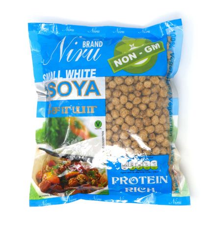 NIRU SMALL WHITE SOYA NUGGETS - 250G - NIRU