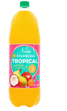 NIRU SPARKLING TROPICAL JUICE - 2L - NIRU