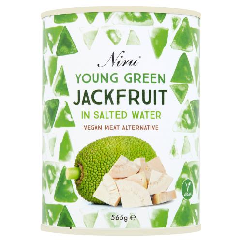 NIRU YOUNG GREEN JACKFRUIT IN BRINE - 565G - NIRU