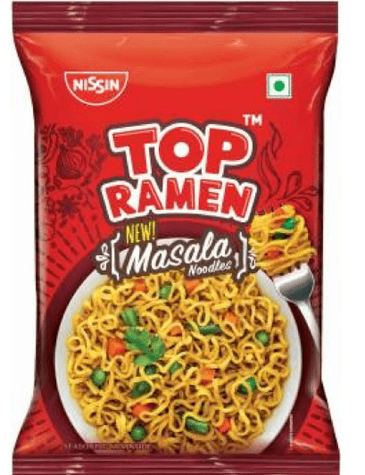 NISSIN TOP RAMEN MASALA NOODLES - 60G - NISSIN