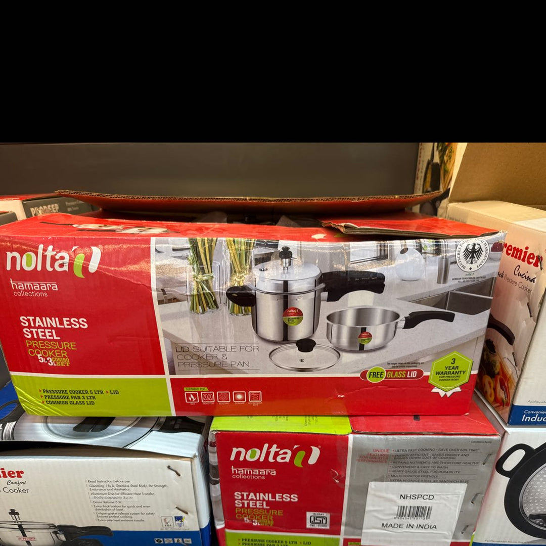 Nolta Aluminium Pressure Cooker Outer Lid - 5ltr - NOLTA