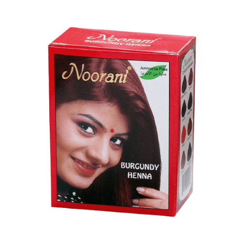 NOORANI BURGUNDY HENNA - 10G - NOORANI