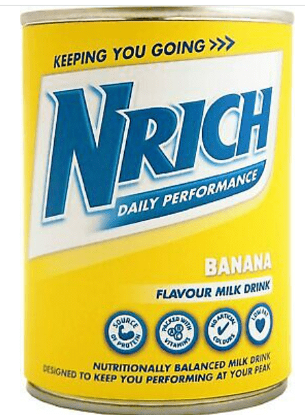 NRICH BANANA FLAVOUR MILK DRINK - 400G - NRICH