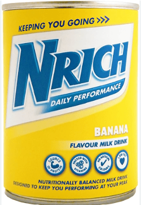 NRICH BANANA FLAVOUR MILK DRINK - 400G - NRICH