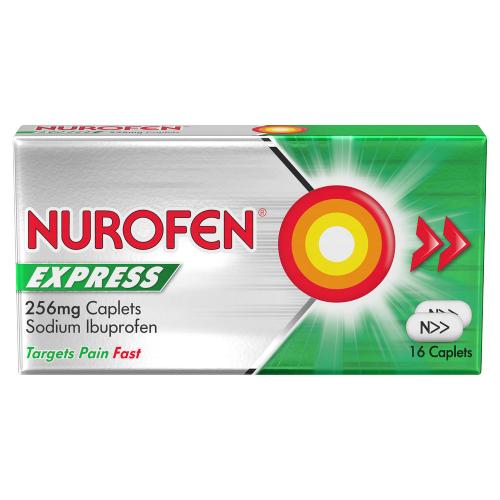 NUROFEN GSL EXPRESS CAPLETS - 16S - NUROFEN