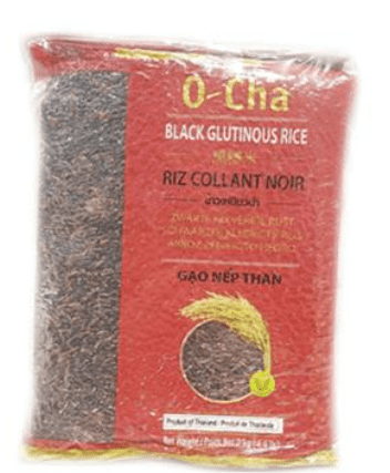 O - CHA BLACK GLUTINOUS RICE - 1KG - O CHA