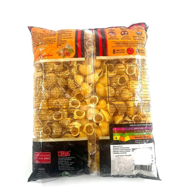 OBA MACARNA LUMACHE LICLE PASTA - 400GM - OBA