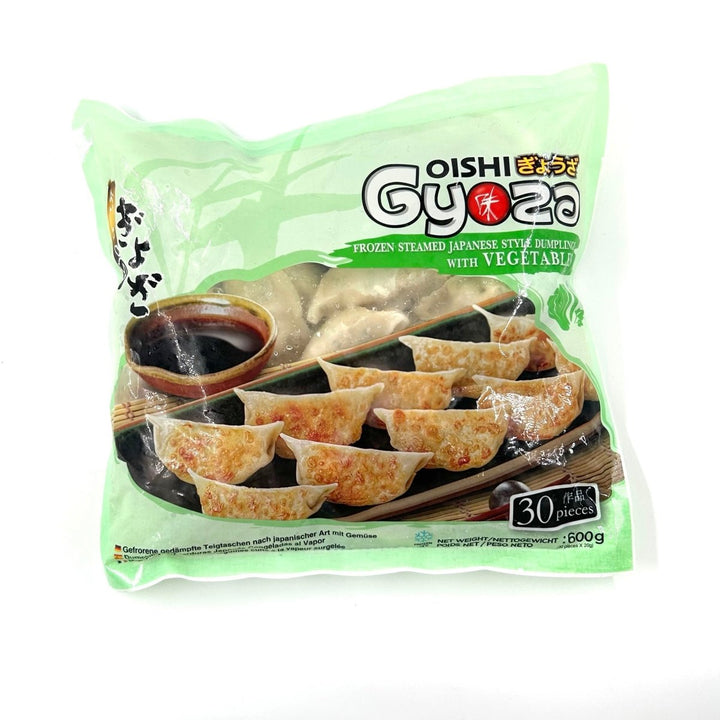 OISHI DUMPLING WITH VEGETABLE GYOSA - 600G - OISHI