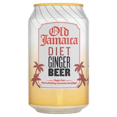 OLD JAMAICA GINGER BEER DIET - 330ML - OLD JAMAICA