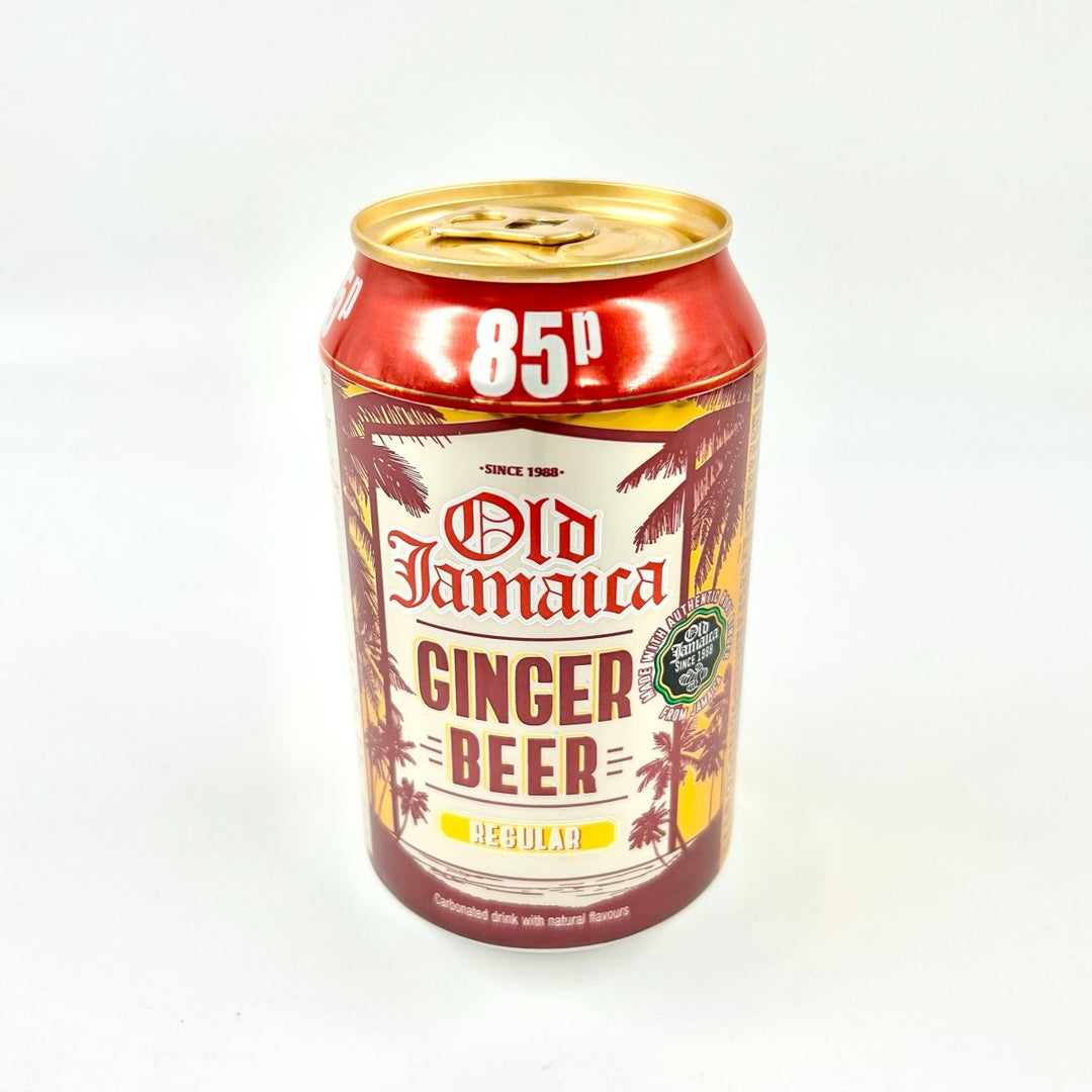 OLD JAMAICAN GINGER BEER REGULAR - 330ML - OLD JAMAICA