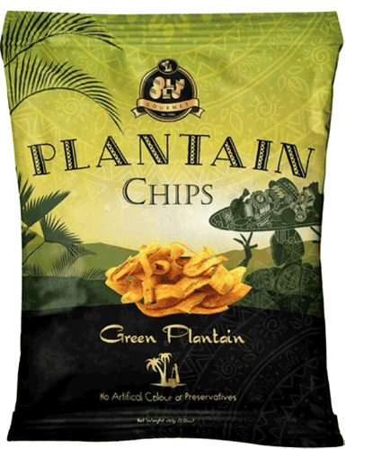 OLU OLU CHIPS PLANTAIN GREEN - 60G - OLU OLU