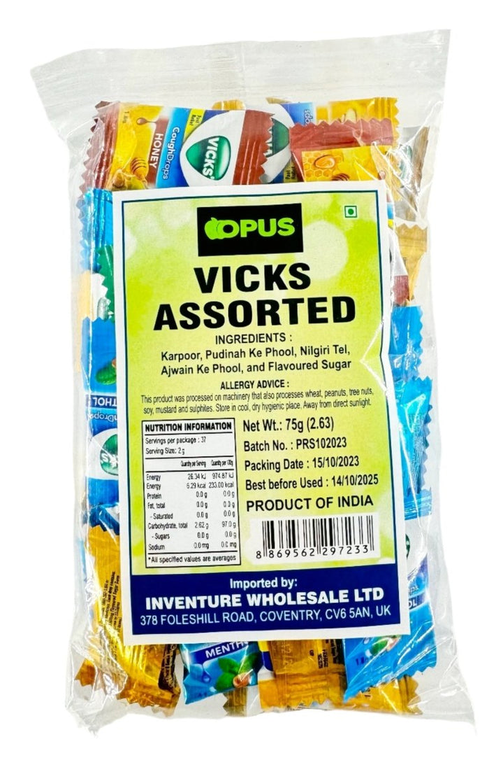 Opus Vicks Assorted Candy - 75g - OPUS