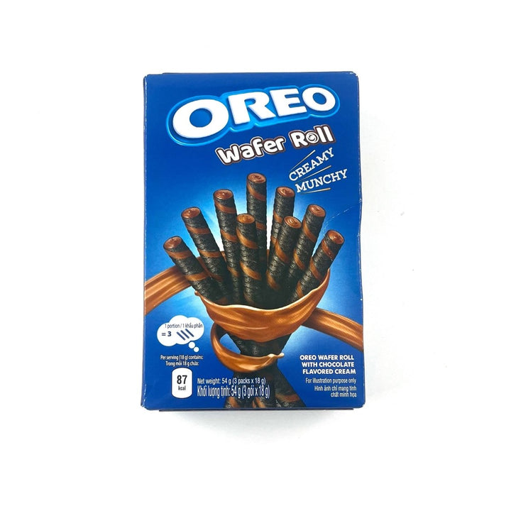 OREO WAFER ROLL CHOCOLATE CREAMY MUNCH - 54G - OREO