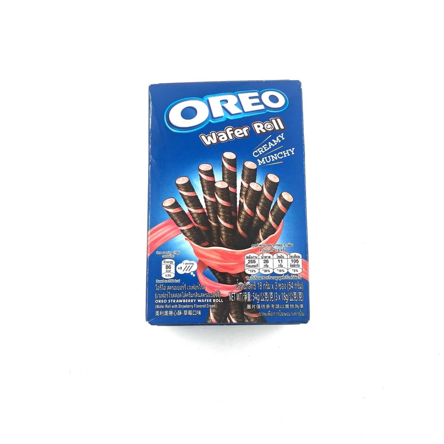 OREO WAFER ROLL STRAWBERRY CREMY MUNCHY - 54G - OREO