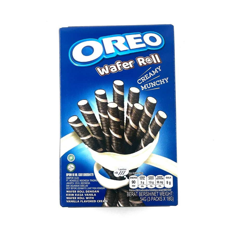 OREO WAFER ROLL VANILLA CREMY MUNCHY - 54G - OREO