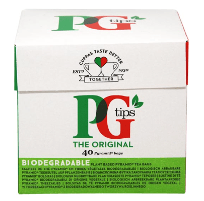 ORIGINAL PG TIPS TEA BAGS - 40PCS - PG TIPS