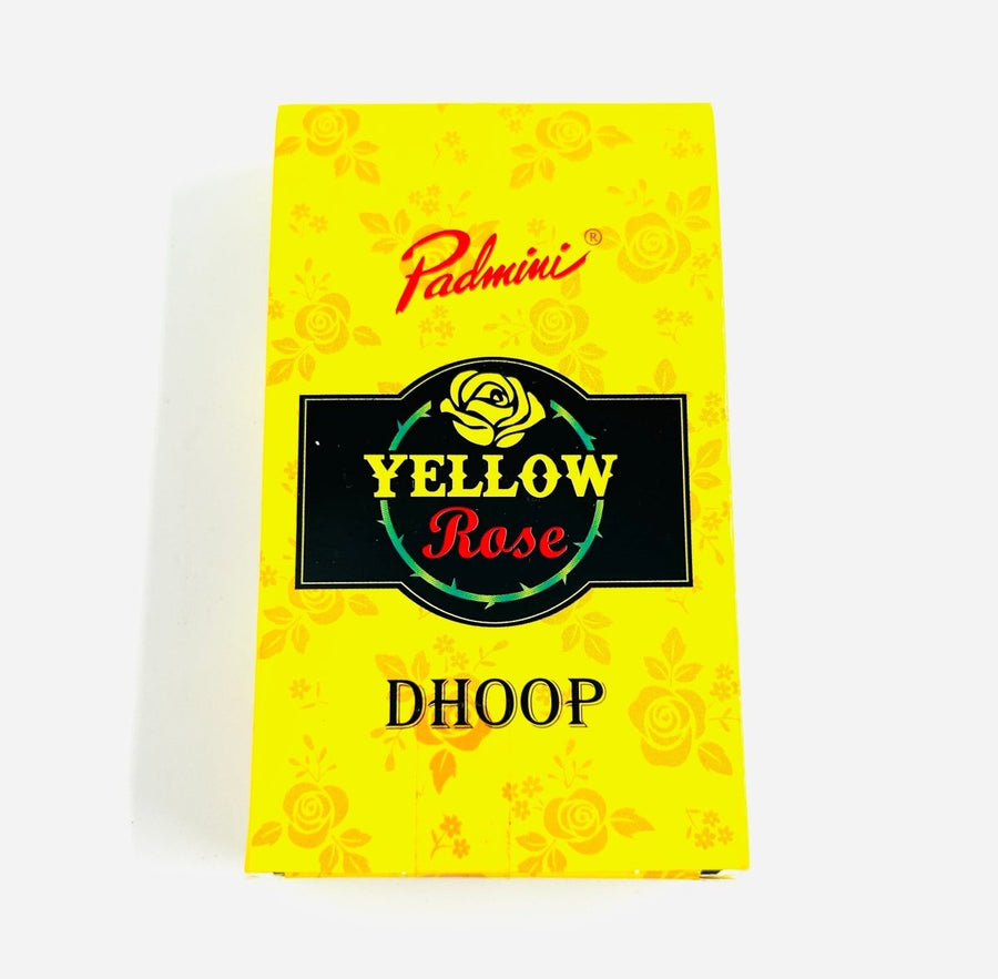 PADMINI YELLOW ROSE DHOOP - 15 STKS - PADMINI