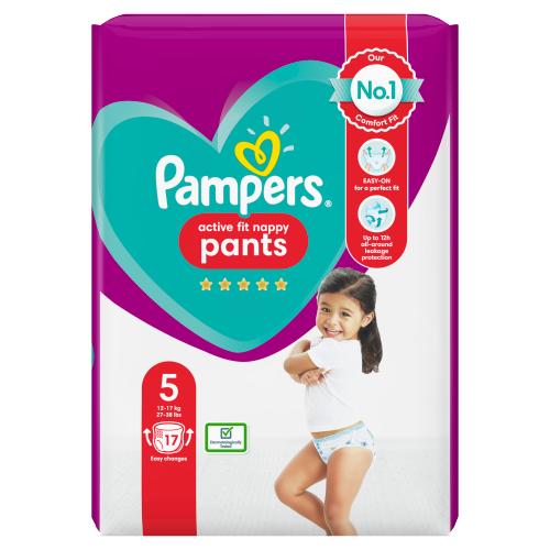 PAMPERS PREMIUM S5 CARRY PACK - 17PK - PAMPERS