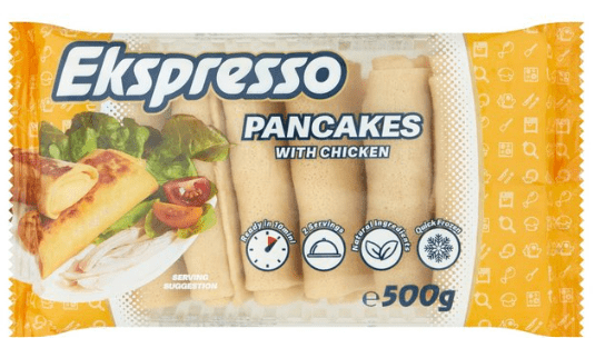 Pancakes With Chicken "Ekspresso" 500g (SOB) - Branded