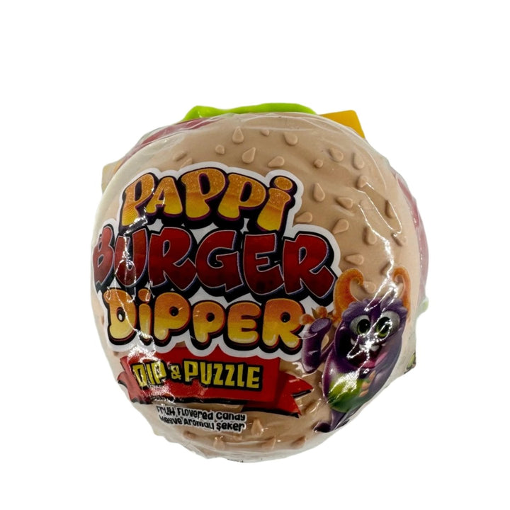 PAPPI BURGER DIPPER DIP & BUZZLE - 20G - PAPPI