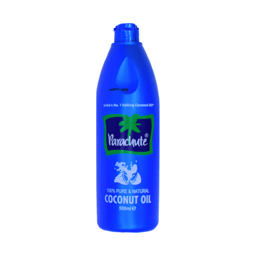 PARACHUTE 100% PURE COCONUT OIL - 500ML (BOTTLE) - PARACHUTE