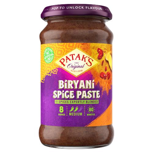 PATAK'S BIRIYANI SPICE PASTE - 283G - PATAK'S