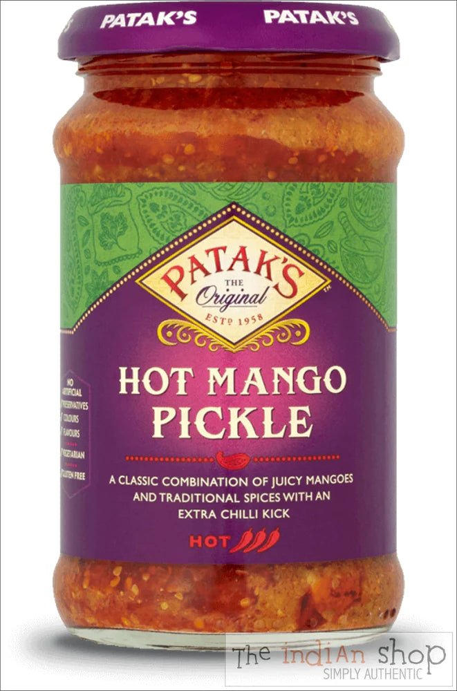 PATAK'S EXTRA HOT MANGO PICKLE - 283G - PATAK'S