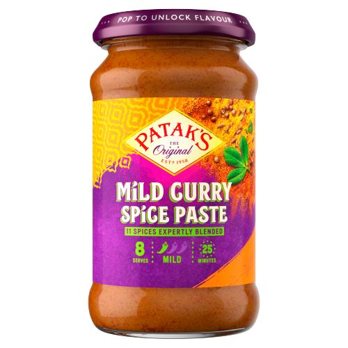 PATAK'S MILD CURRY PASTE JAR - 283G - PATAK'S