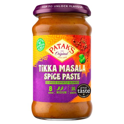 PATAK'S TIKKA MASALA CURRY PASTE JAR - 283G - PATAK'S