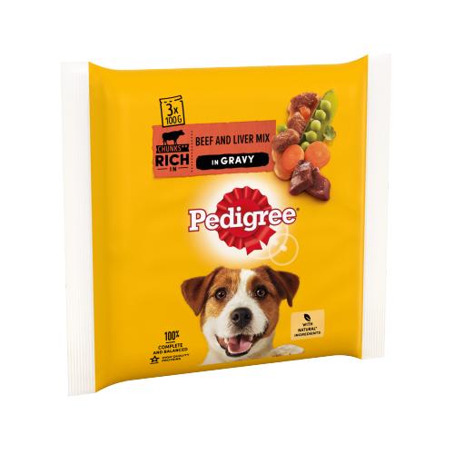 PEDIGREE POUCH GRAVY BEEF & VEGETABLE - PEDIGREE