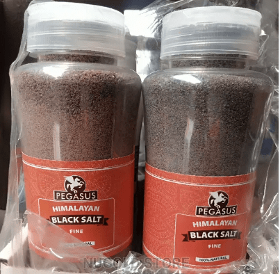 PEGASUS BLACK SALT FINE - 800G - PEGASUS