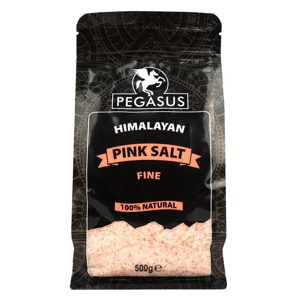 PEGASUS PINK HIMALAYAN SALT FINE - 500G - PEGASUS