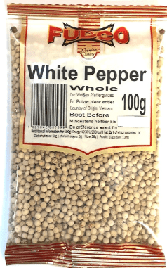 PEPPER WHITEWHOLE - 100G - FUDCO