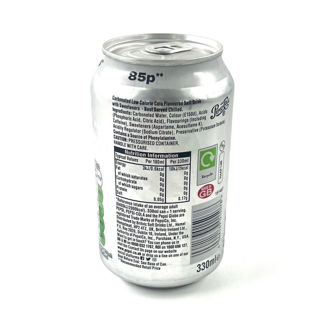 PEPSI DIET CAN - 330ML - PEPSI