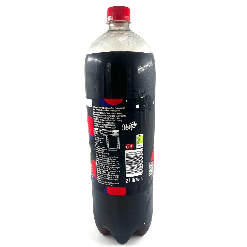 PEPSI MAX CHERRY NO SUGAR - 2LTR - PEPSI