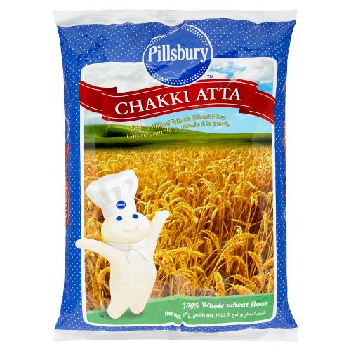 PILLSBURY CHAKKI ATTA (100% WHOLE WHEAT FLOUR) - 5KG - PILLSBURY