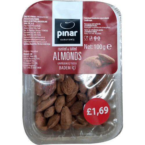 PINAR ALMONDS (BADEM) - 100G - PINAR