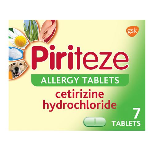 PIRITEZE GSL ALLERGY TABS *36 - 7PK - PIRITEZE