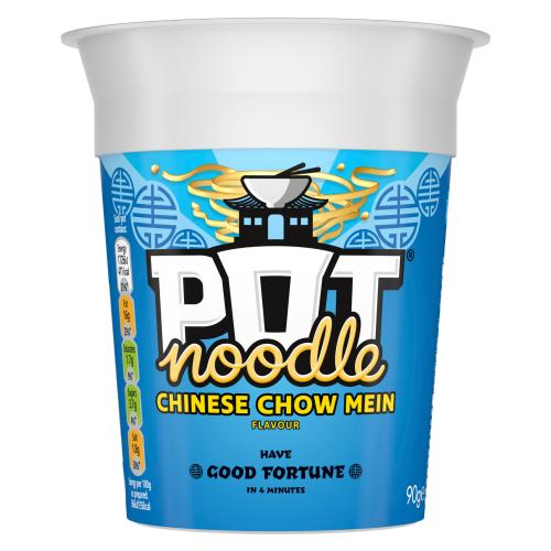 POT NOODLE CHOW MEIN - 90G - POT NOODLE