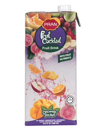 PRAN FRUIT COCKTAIL DRINK - 1L - PRAN