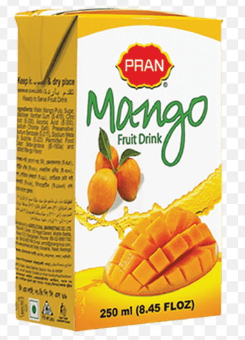 PRAN MANGO FRUIT DRINK - 250ML - PRAN