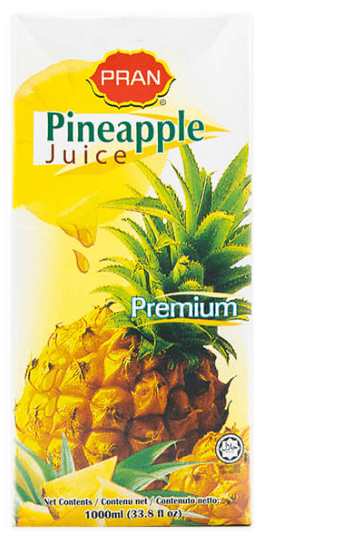 PRAN PINEAPPLE JUICE - 1L - PRAN