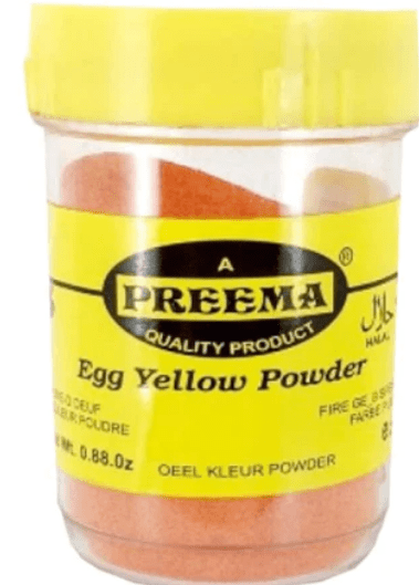 PREEMA EGG YELLOW POWDER - 25G - PREEMA