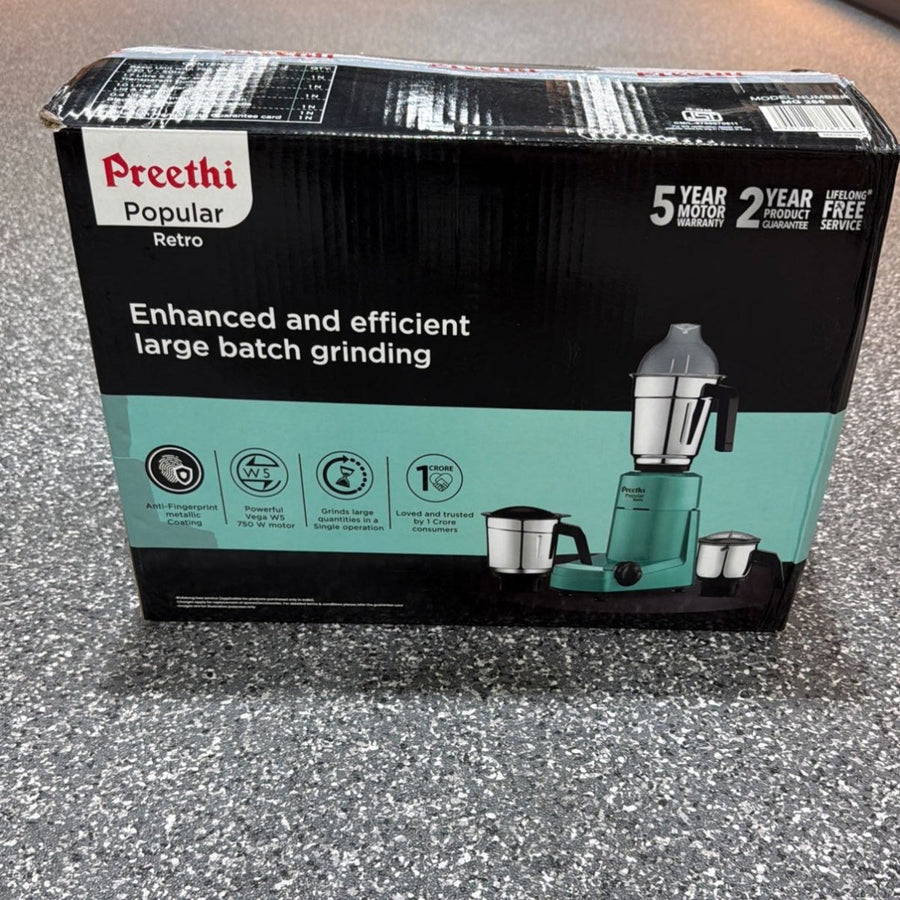Preethi Popular Retro Mixer Grinder - 750watt - PREETHI