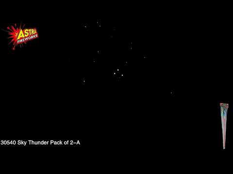 30540 Sky Thunder Rocket 2 Pack