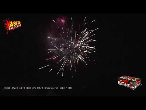 30788 Bat out of Hell 227 Shot Compound Cake